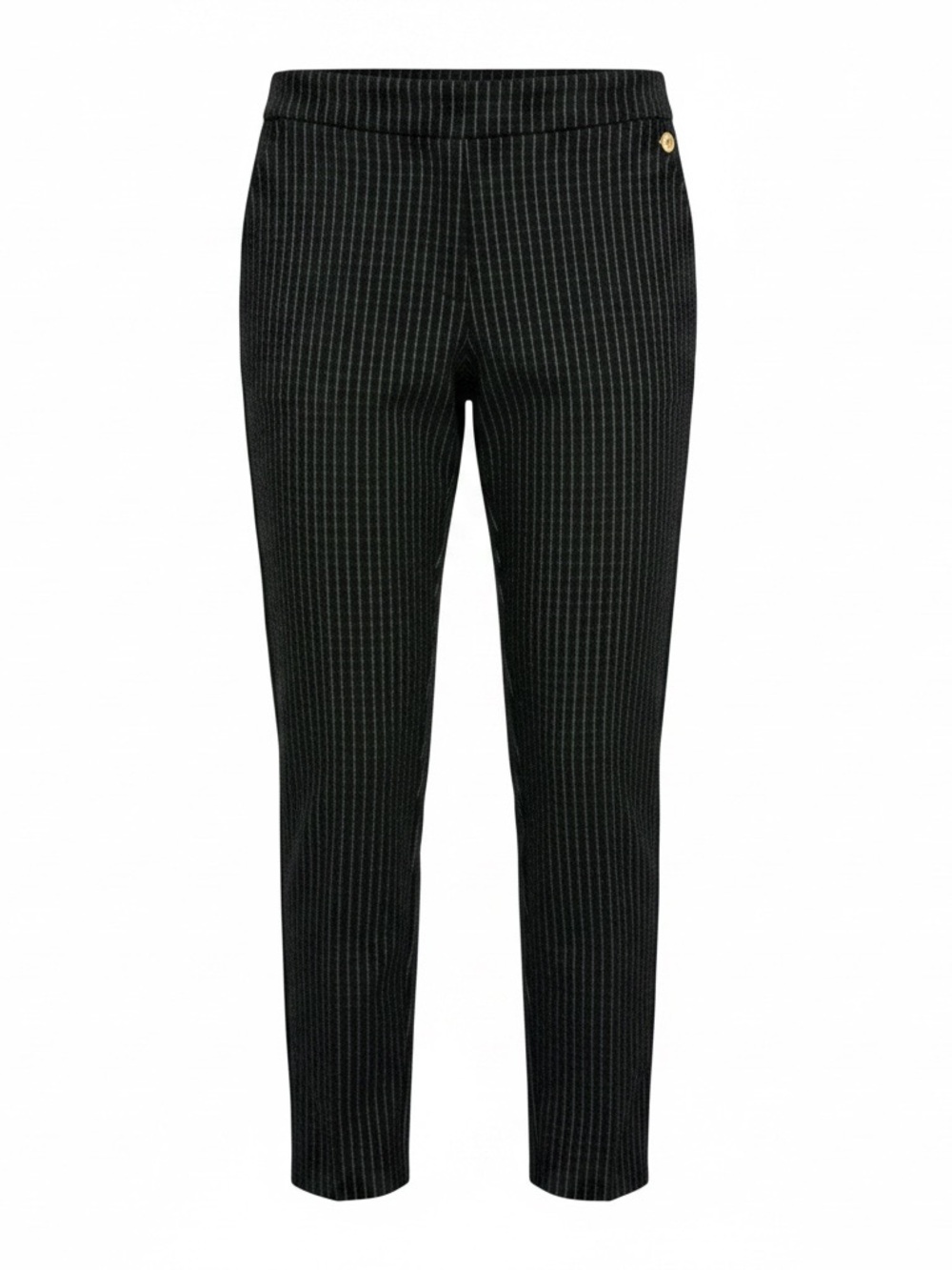 Company Ellen Tracy Black Grid Pull-On Pants Size 10P